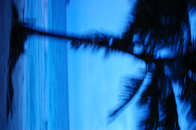 Blue Abstract Motion Blur — Dynamic
