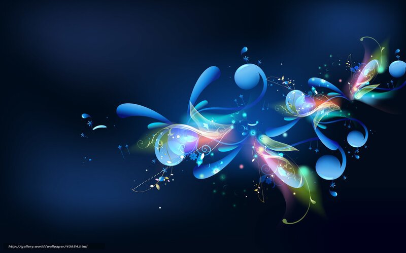 Blue abstract motion design
