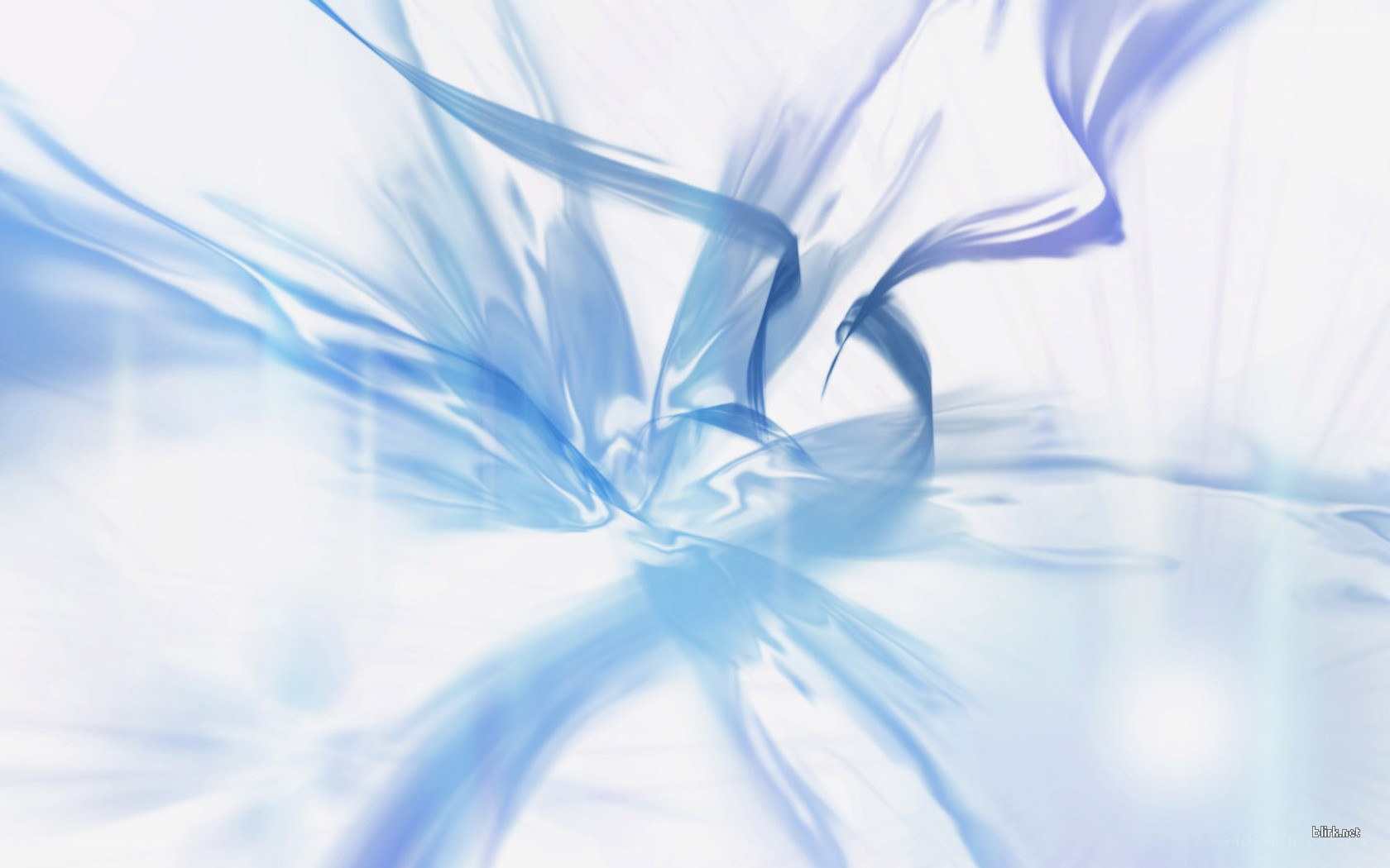 blue abstract motion
