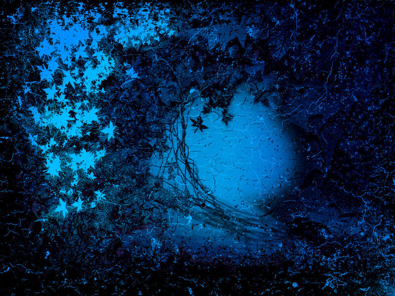 blue abstract nature background