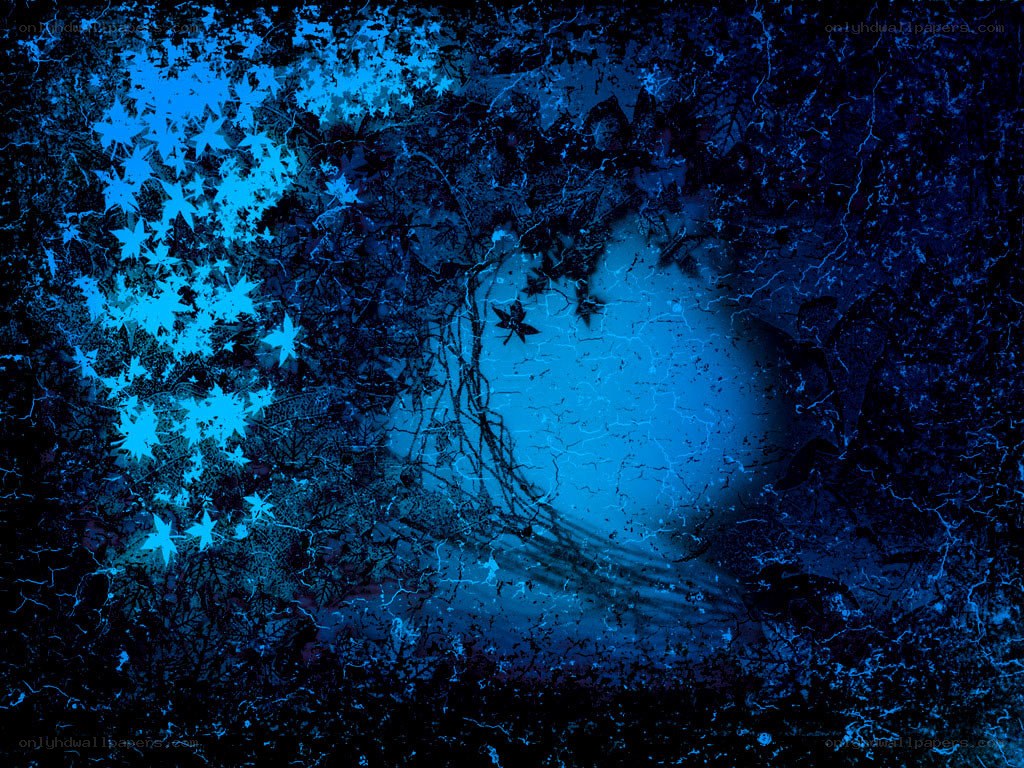 blue abstract nature background