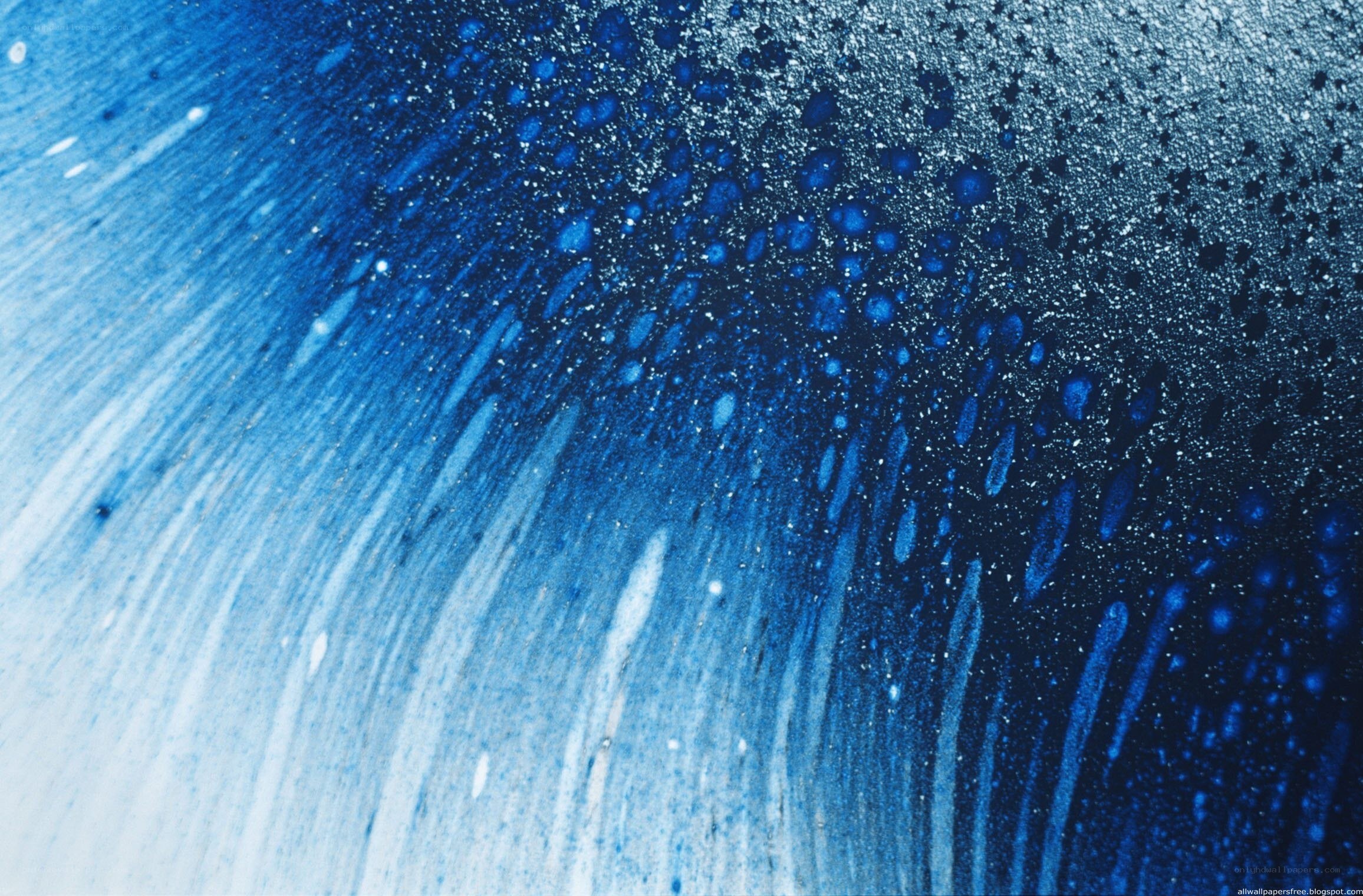 blue abstract paint texture