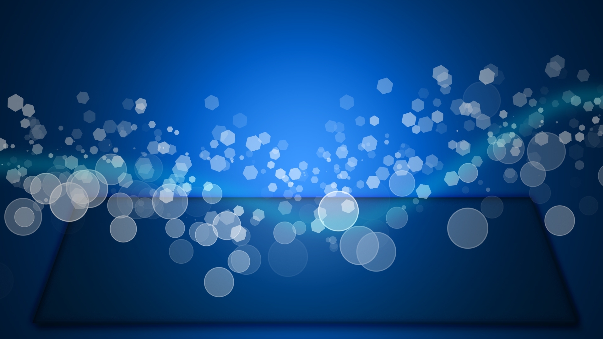blue abstract particle background
