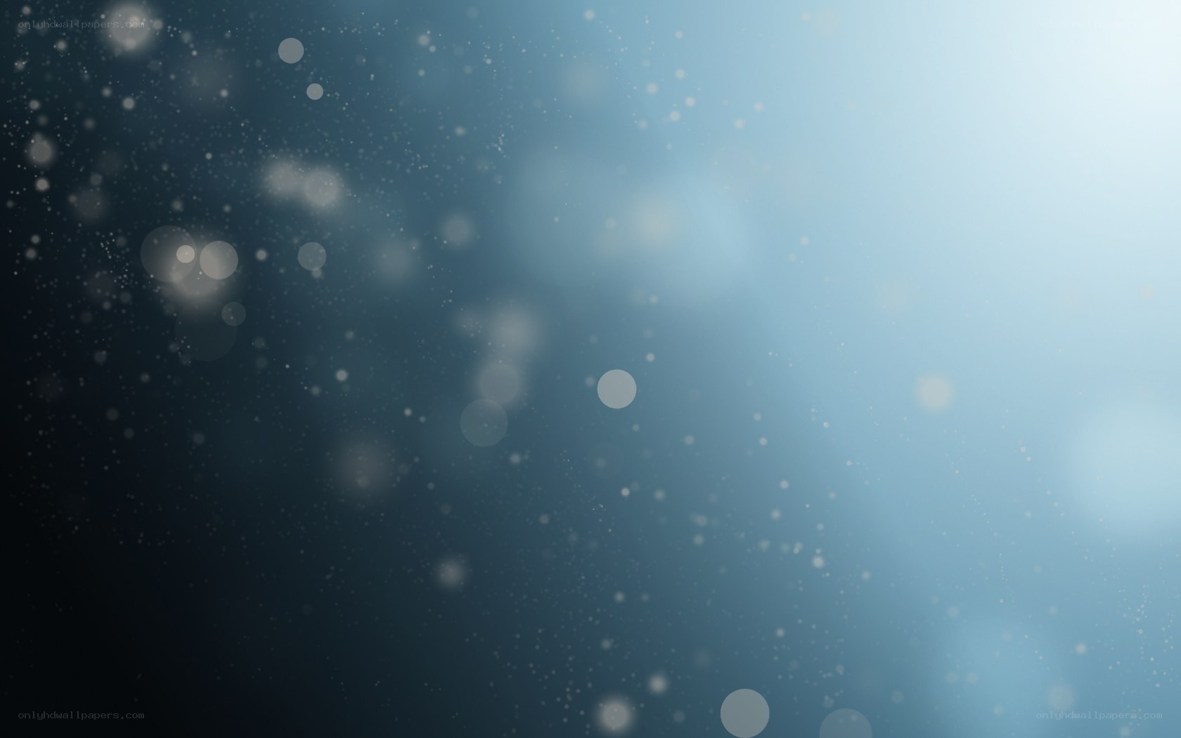 blue abstract particle background