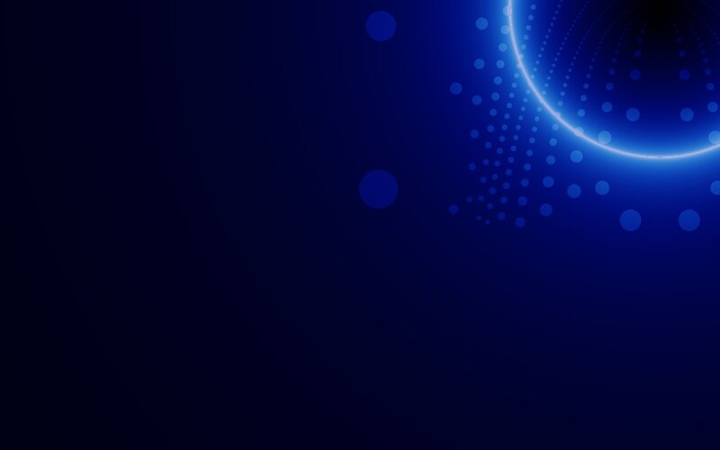 Blue Abstract Pattern — Calm, Circles, Dots