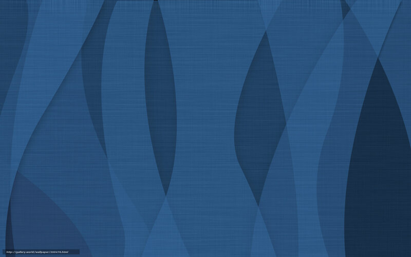 Blue Abstract Pattern — Calm, Curved Shapes