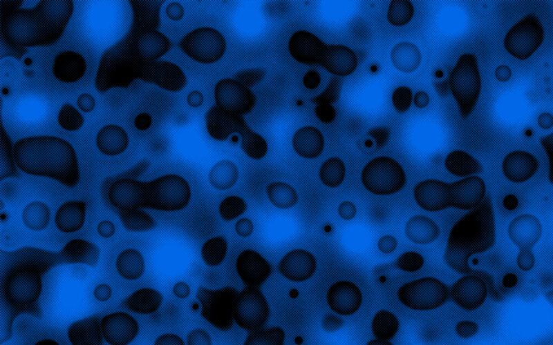 Blue Abstract Pattern — Calm