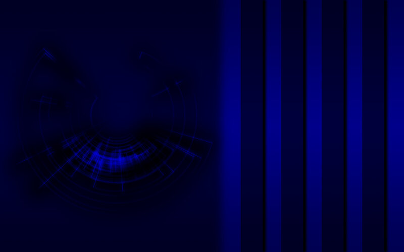 Blue Abstract Pattern — Dark, Lines