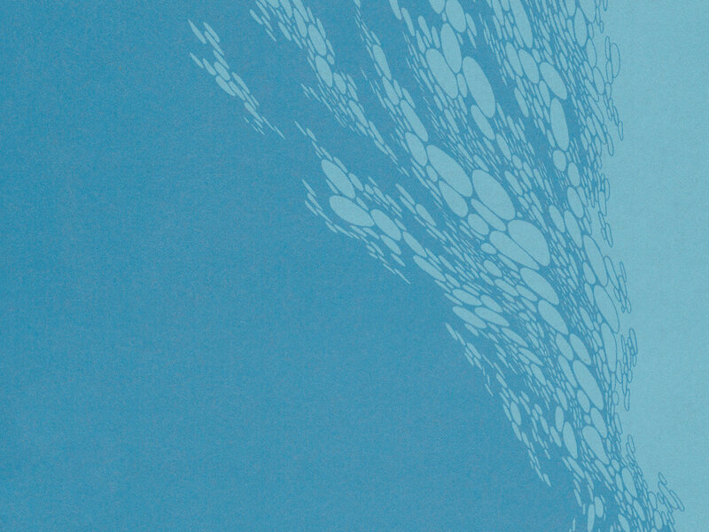 blue abstract pattern design
