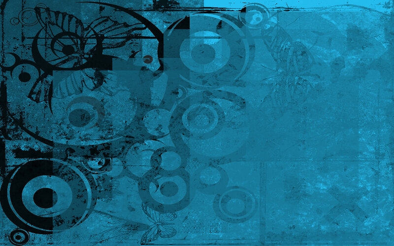 Blue Abstract Pattern — Textured