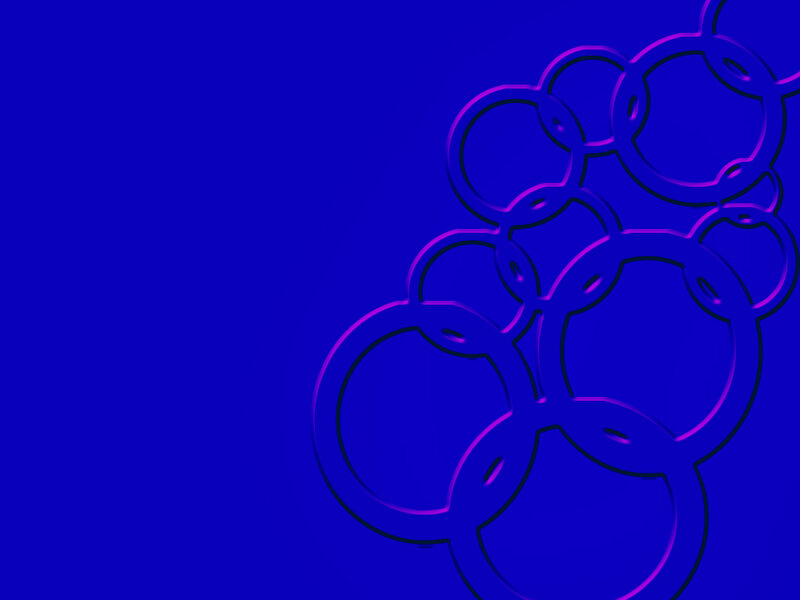 blue abstract pattern with circles
