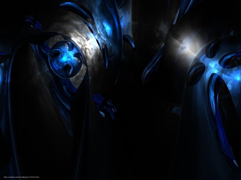 Blue Abstract Shapes