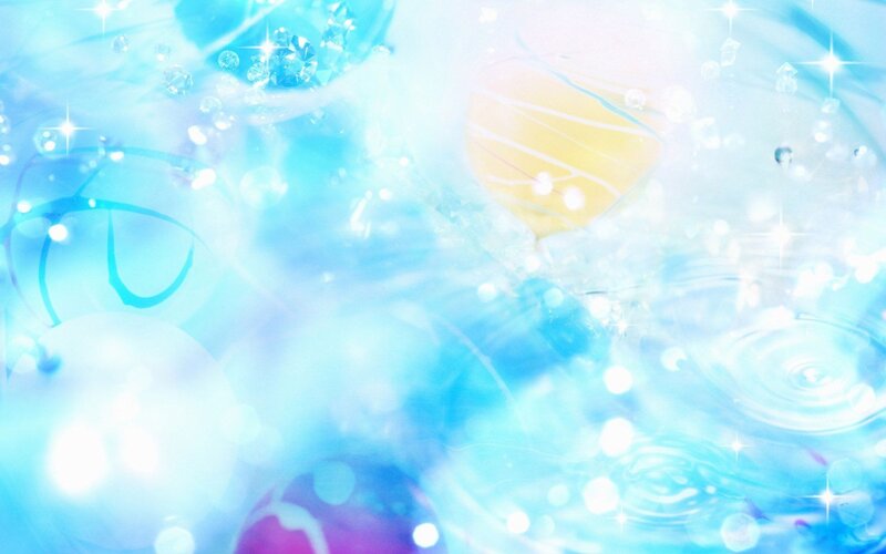 blue abstract sparkles