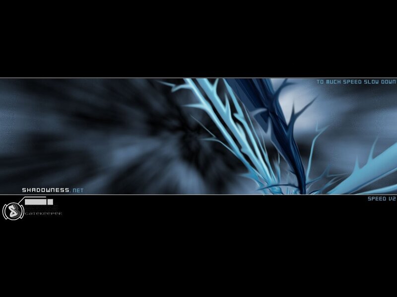 blue abstract speed design