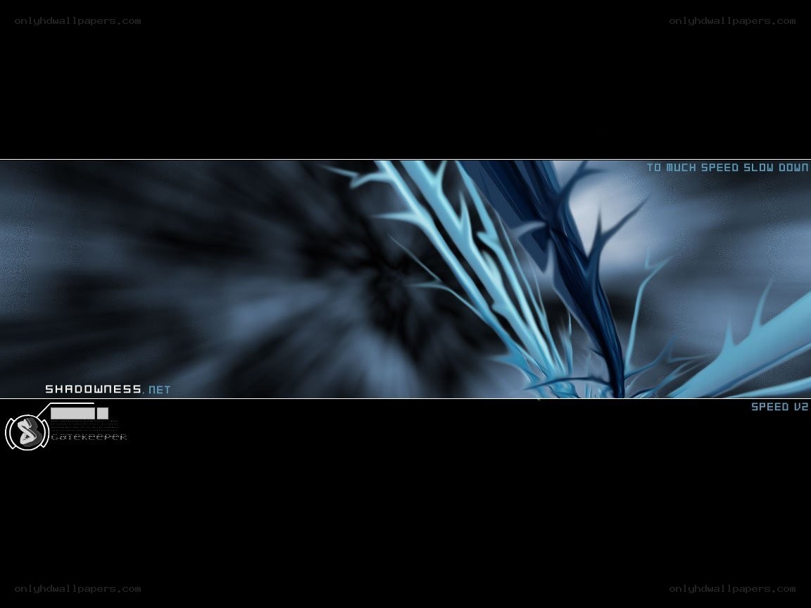 blue abstract speed design