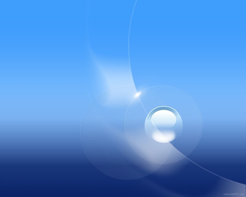 blue abstract sphere background