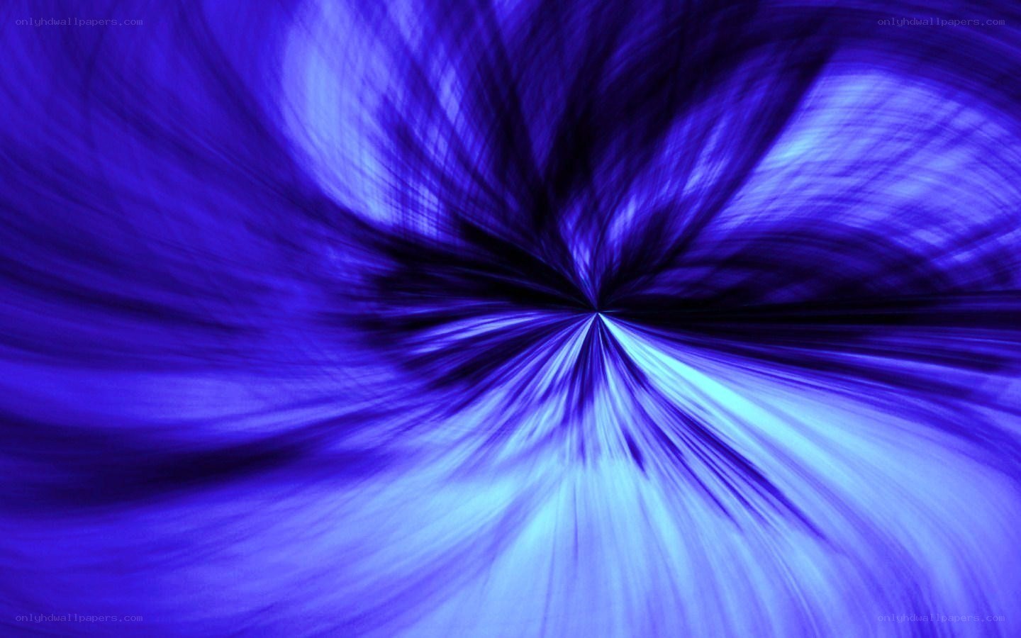 blue abstract spiral motion