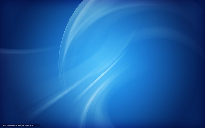 Blue Abstract Swirl — Calm, Swirls