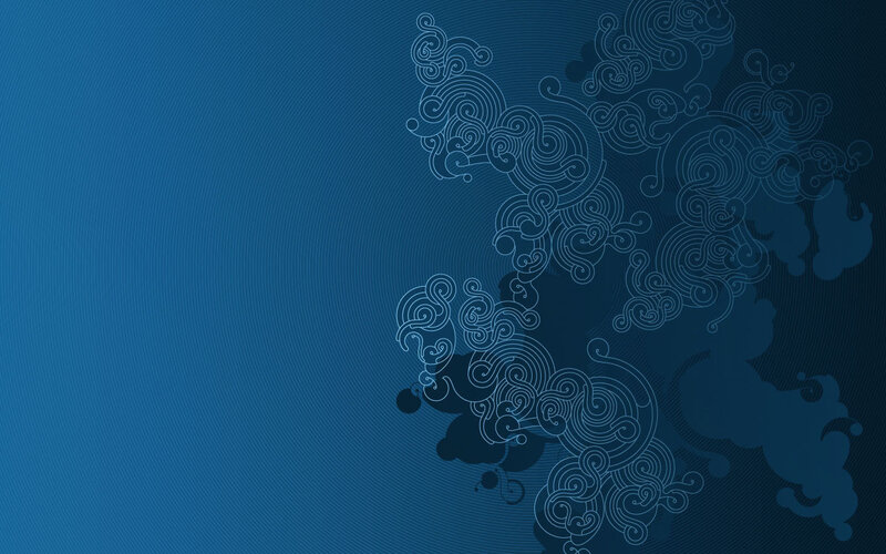 blue abstract swirl pattern