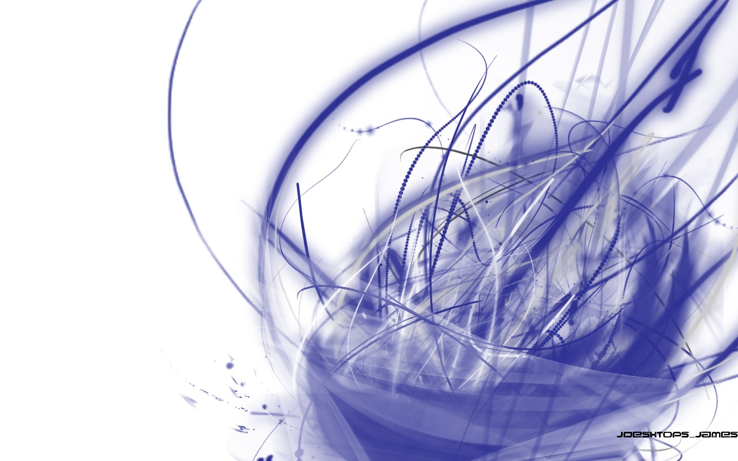 blue abstract swirls