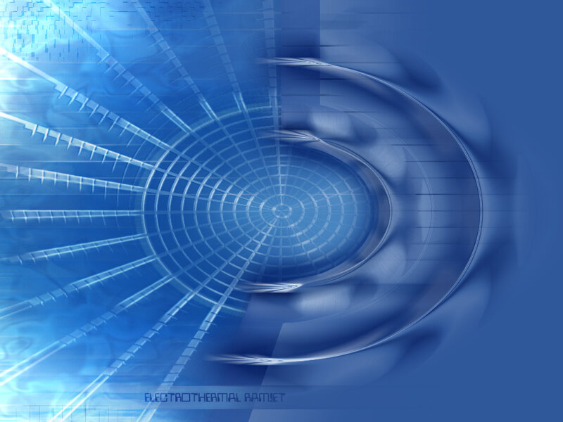 blue abstract technology background