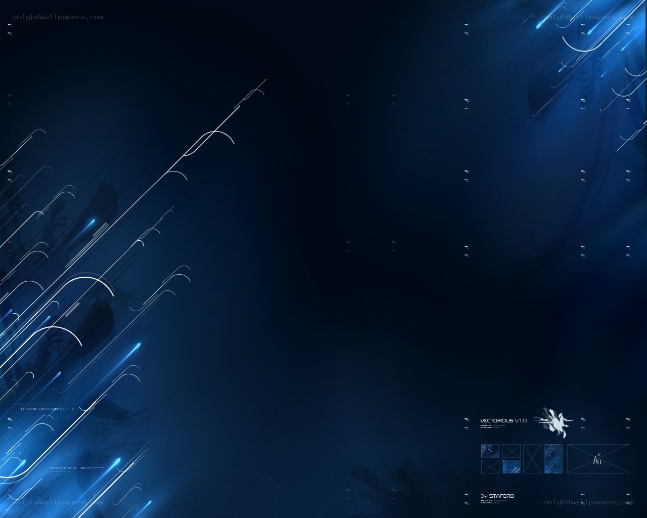blue abstract technology background