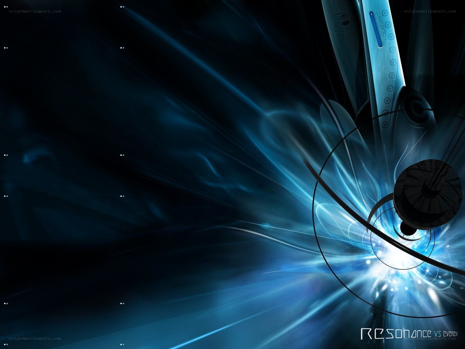blue abstract technology background