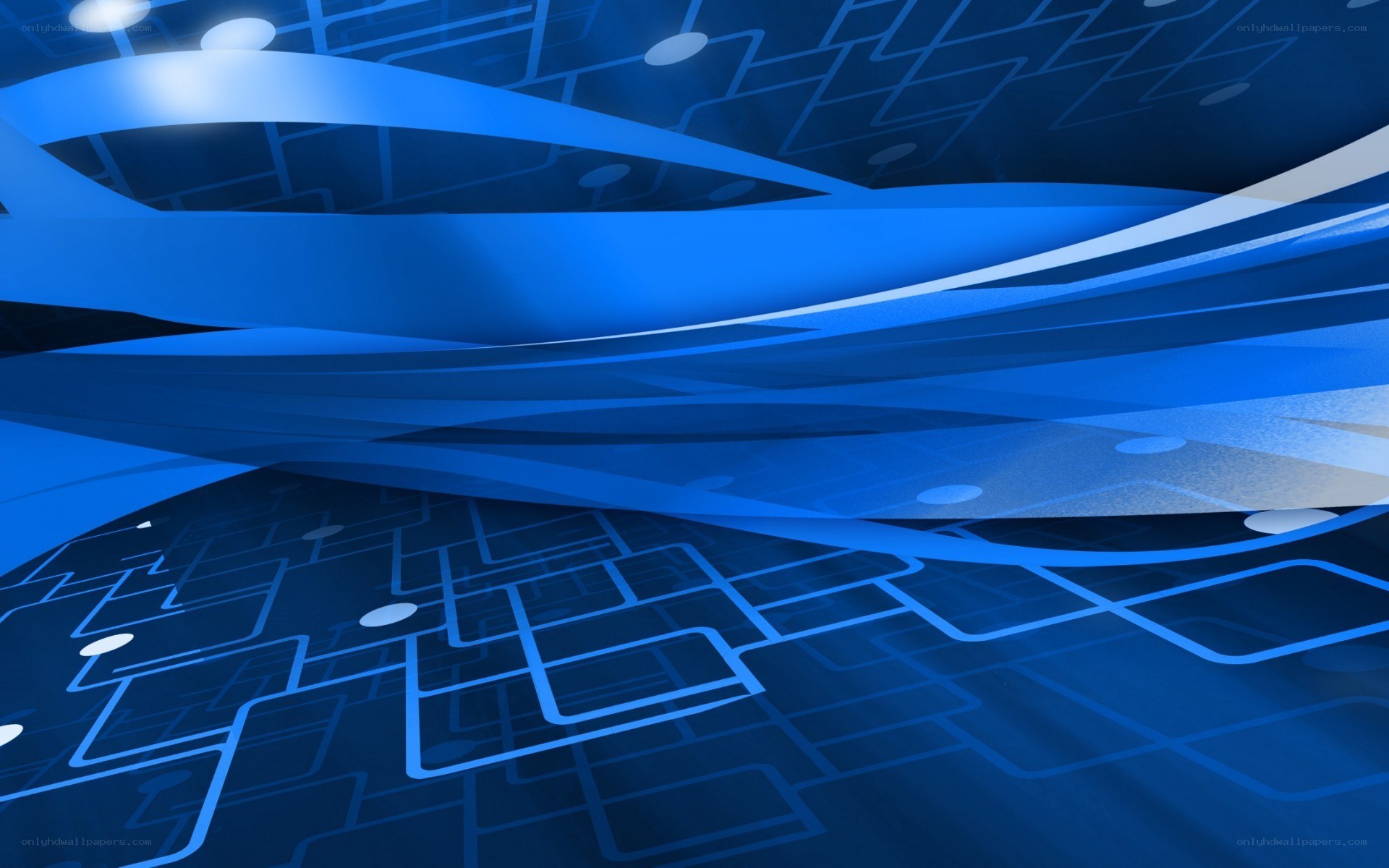 blue abstract technology background
