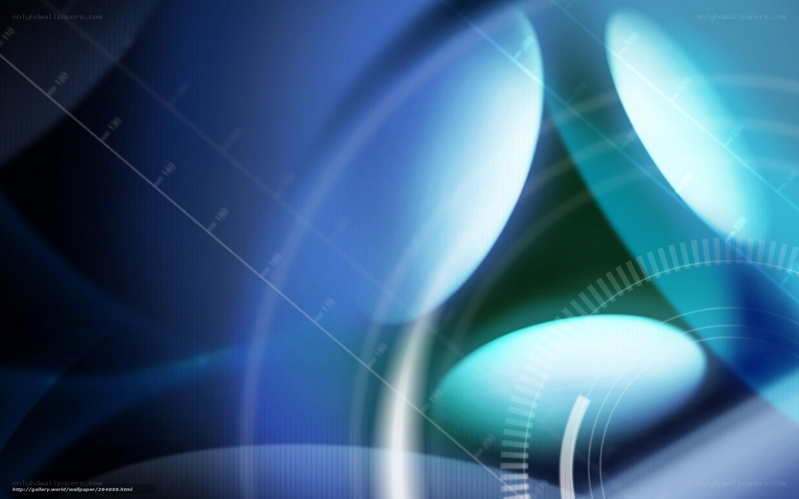 blue abstract technology background