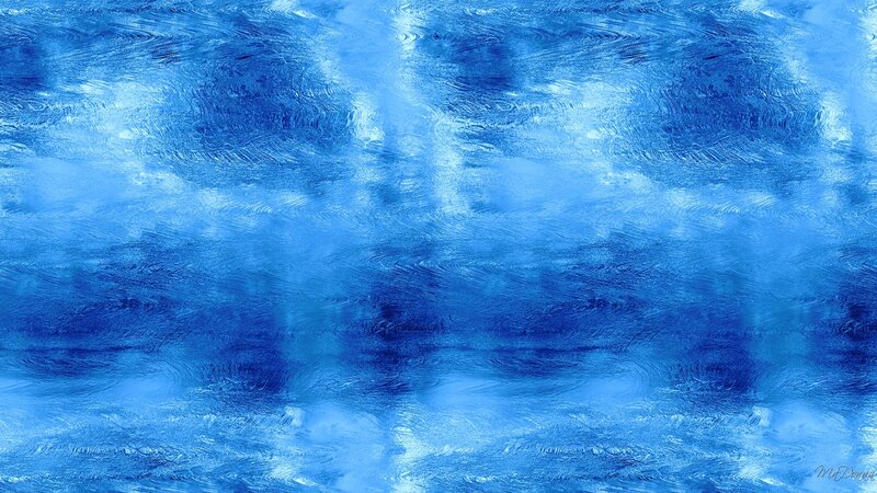 Blue Abstract Texture — Calm