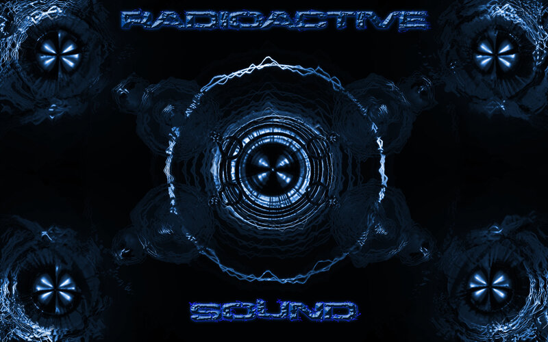 Blue Abstract Tunnel — Dark