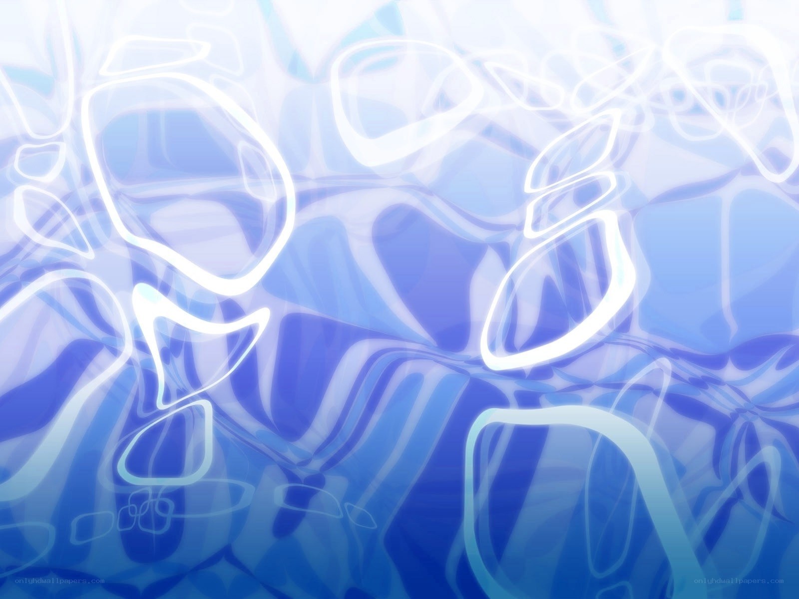 Blue abstract water pattern