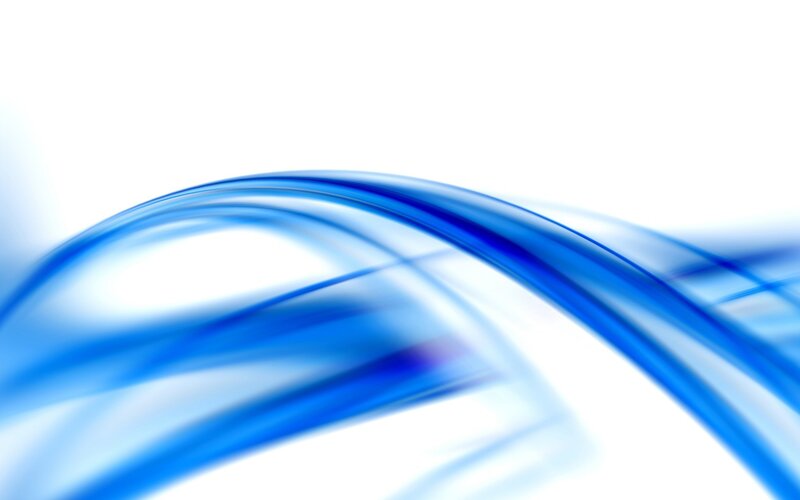 Blue Abstract Wave — Calm, Motion Blur