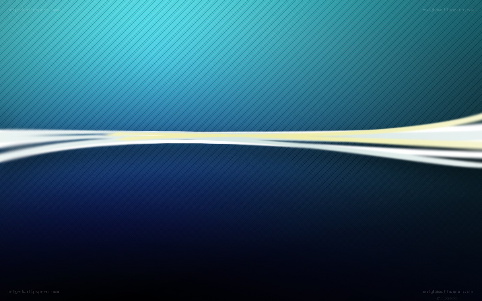 blue abstract wave design