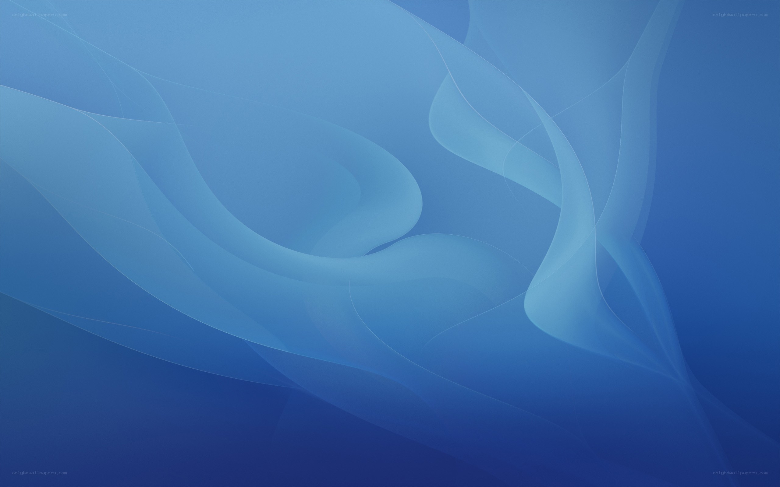 blue abstract wave design
