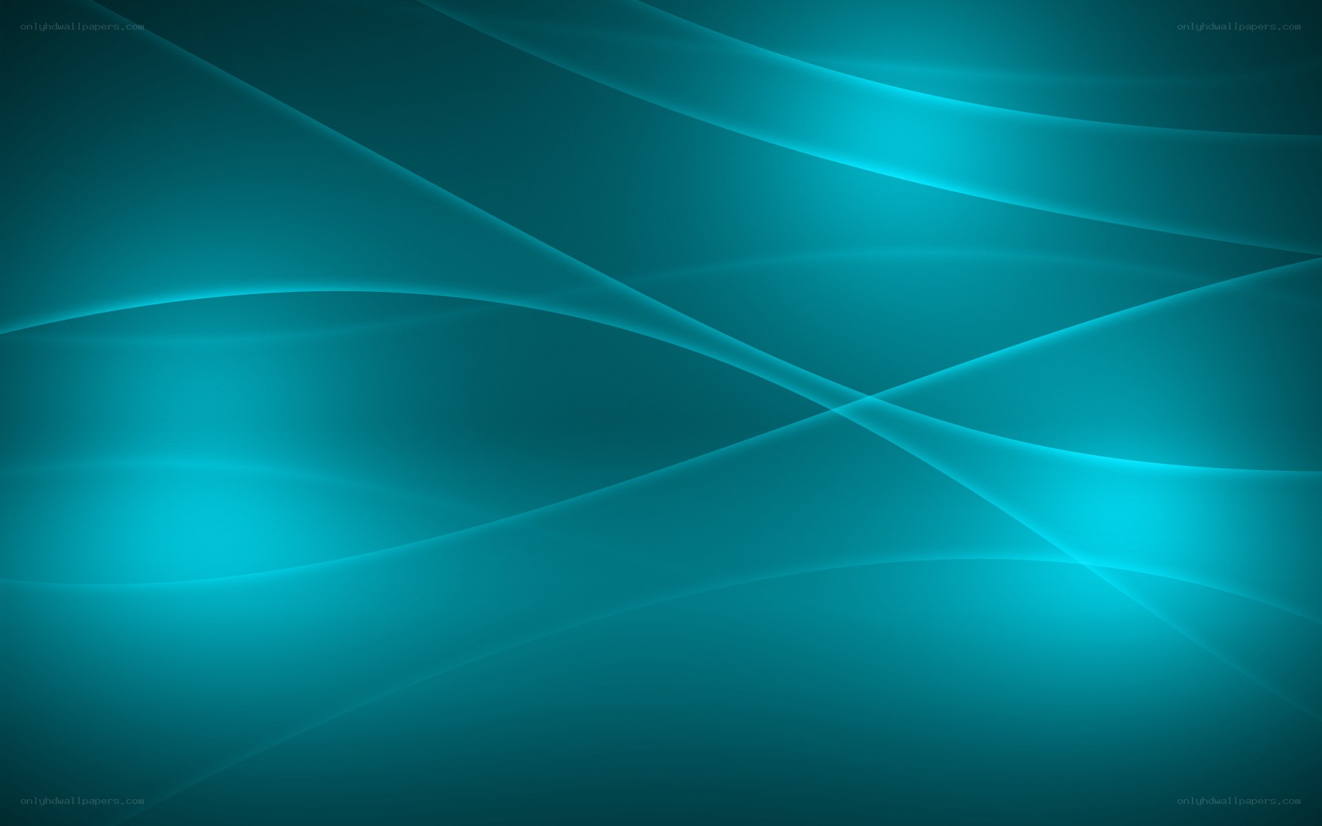 blue abstract wave design