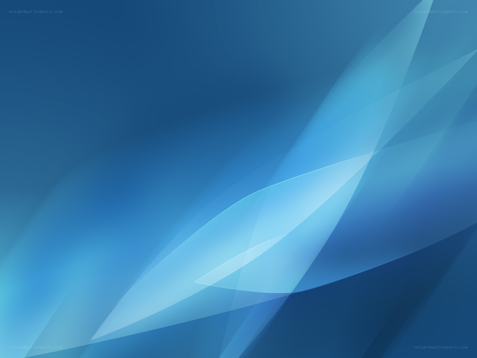 blue abstract wave design