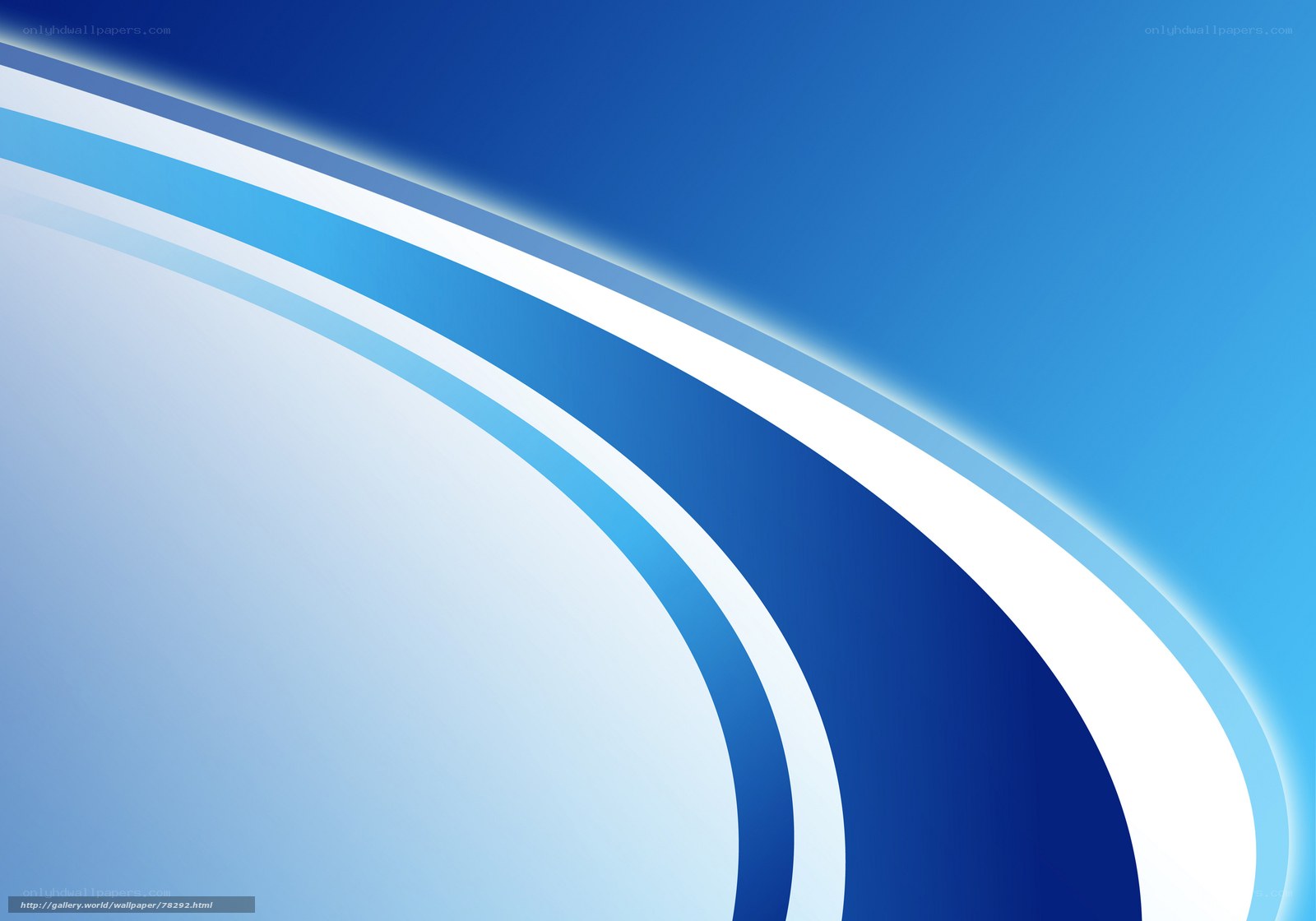 Blue abstract wave design