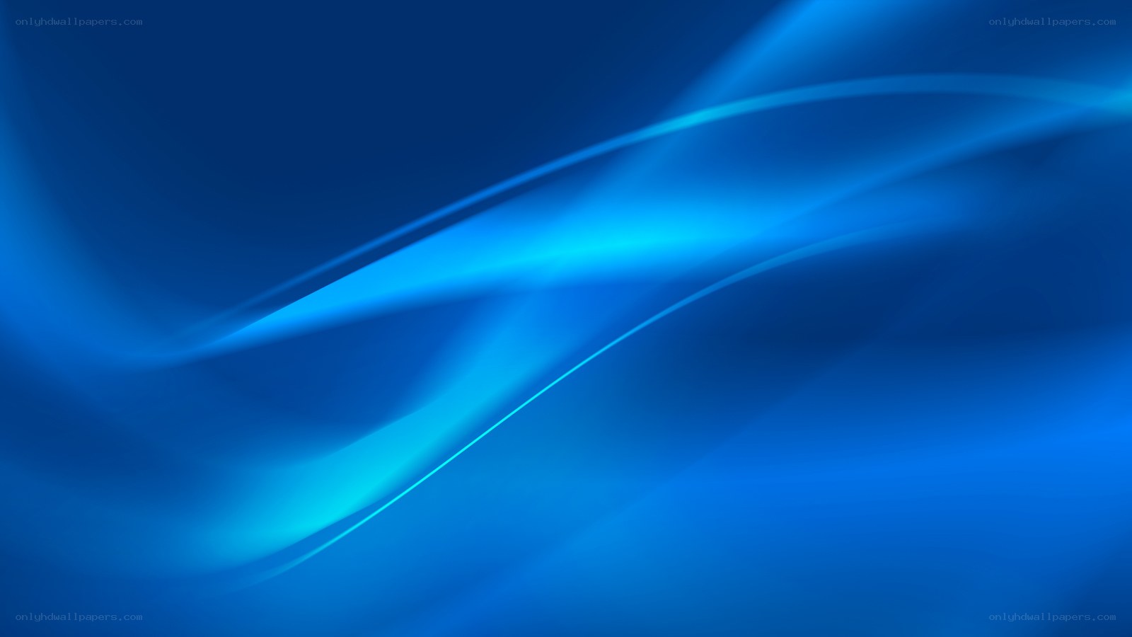 Blue abstract wave design