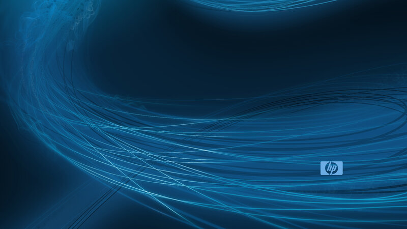 blue abstract wave design