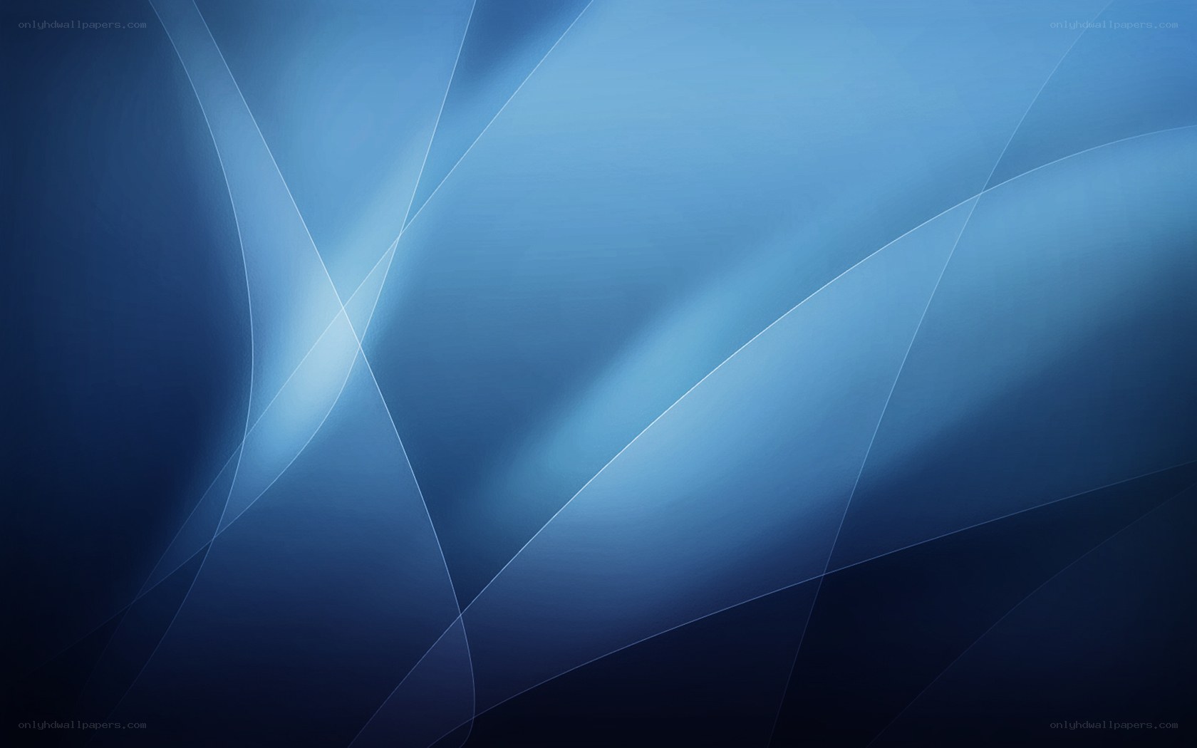blue abstract wave design