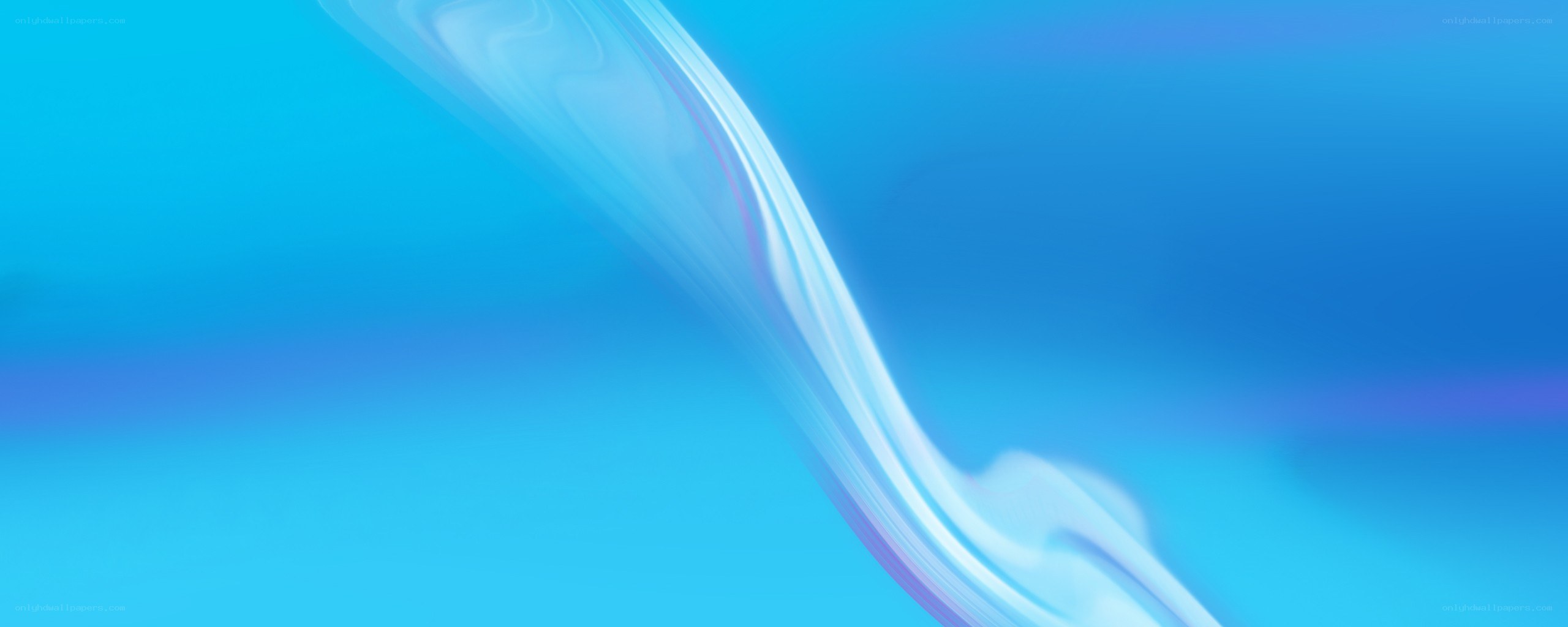 blue abstract wave design