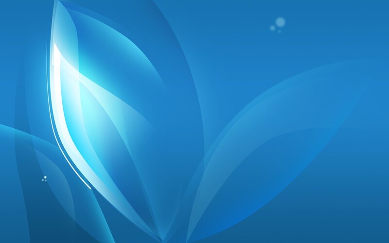 blue abstract wave design