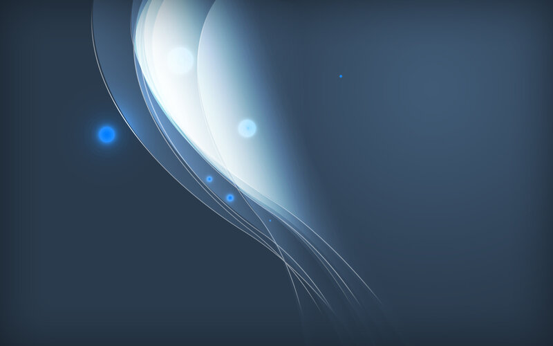 blue abstract wave design