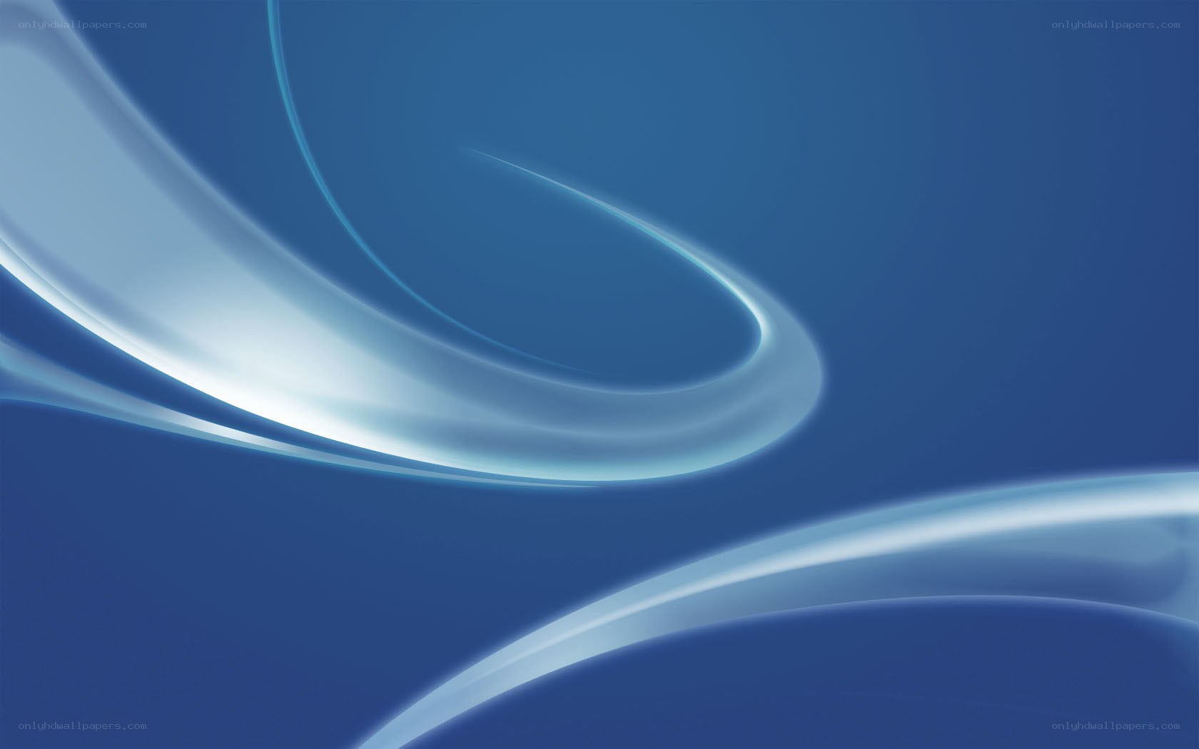blue abstract wave design