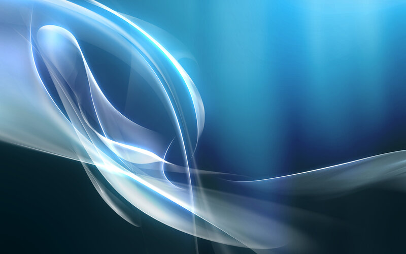 Blue abstract wave design