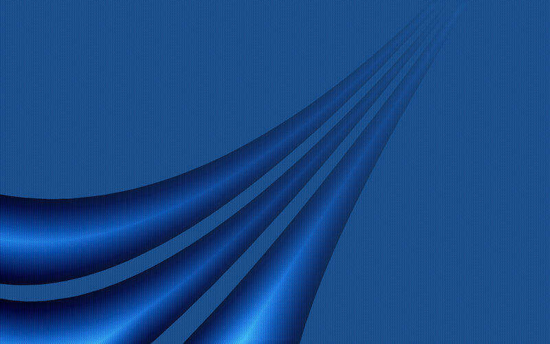 blue abstract wave design