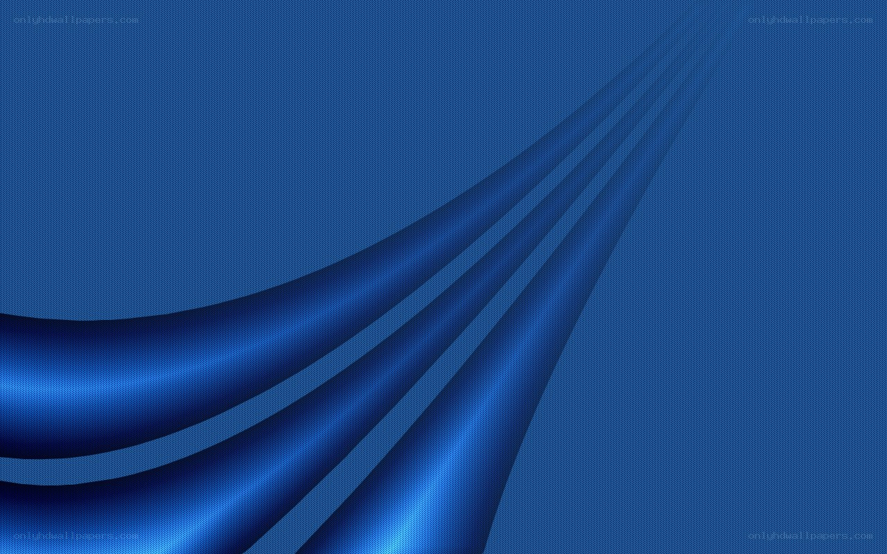blue abstract wave design