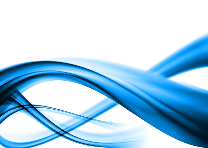 blue abstract wave design