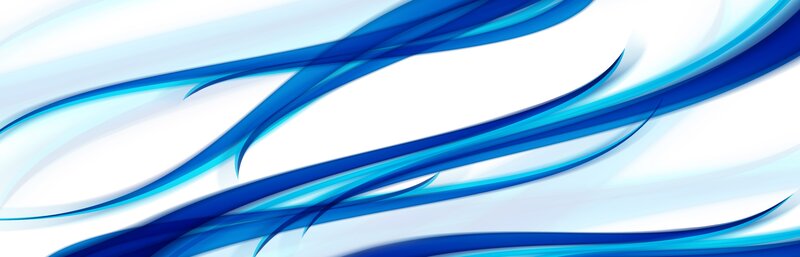 Blue abstract wave design